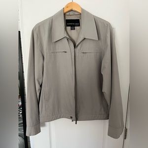 Kenneth Cole New York Men’s Bomber Jacket Gray Size L